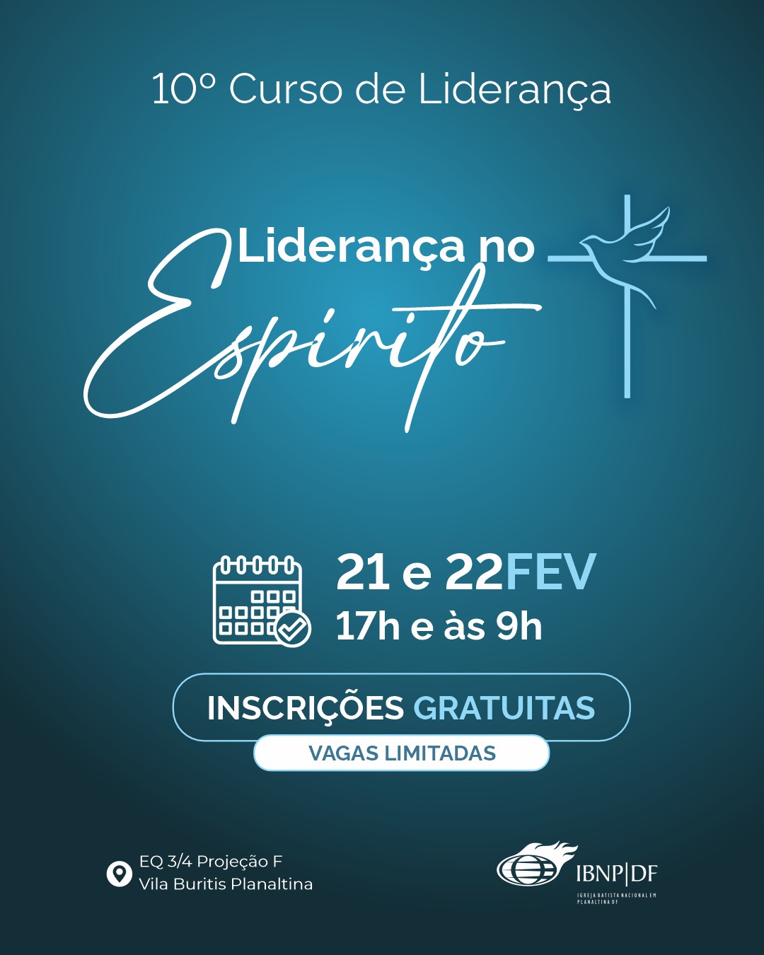 Cartaz do Curso de Liderança